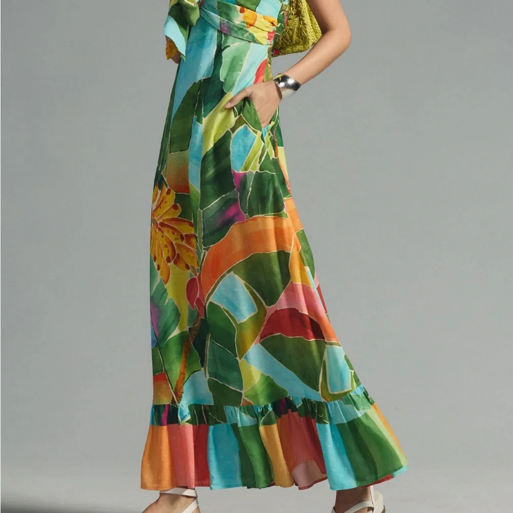 FARM Rio Multicolor Maxi Dress - Picture 3 of 6